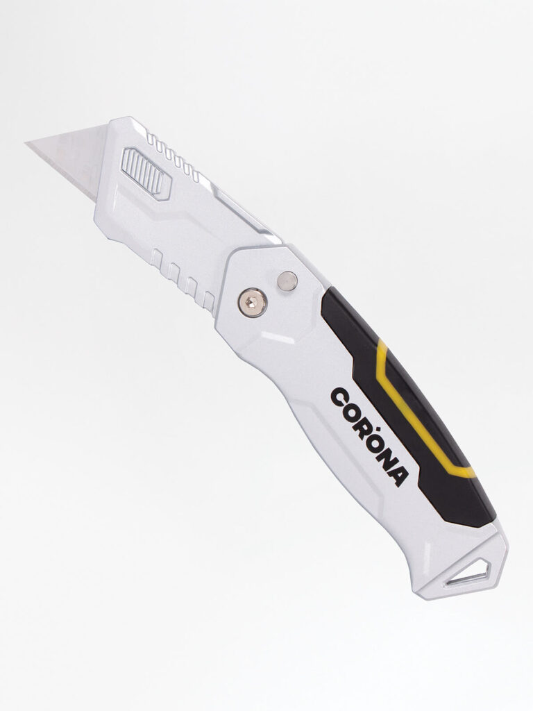 Coltello quick fold del Brand Corona, distribuito da Ullmann.